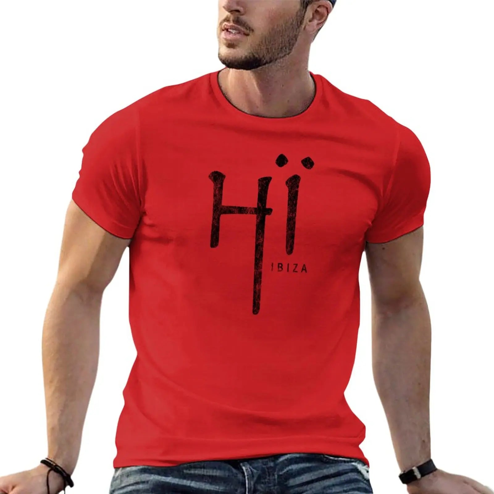 T-Shirt Hi Ibiza  pour hommes